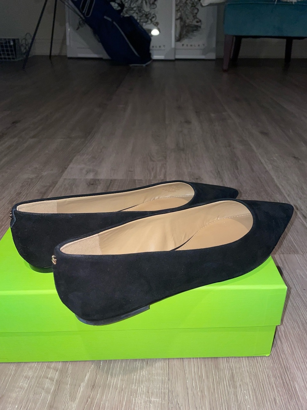 Sam Edelman Women's Wanda black ballet flats - Picture 3 of 7